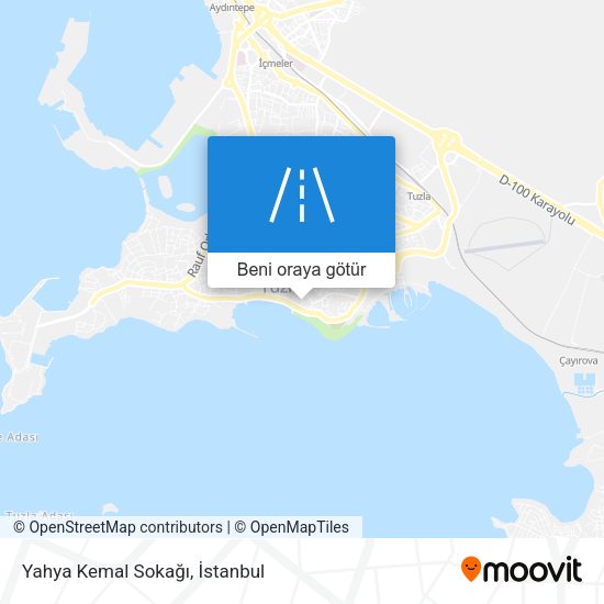 Yahya Kemal Sokağı harita