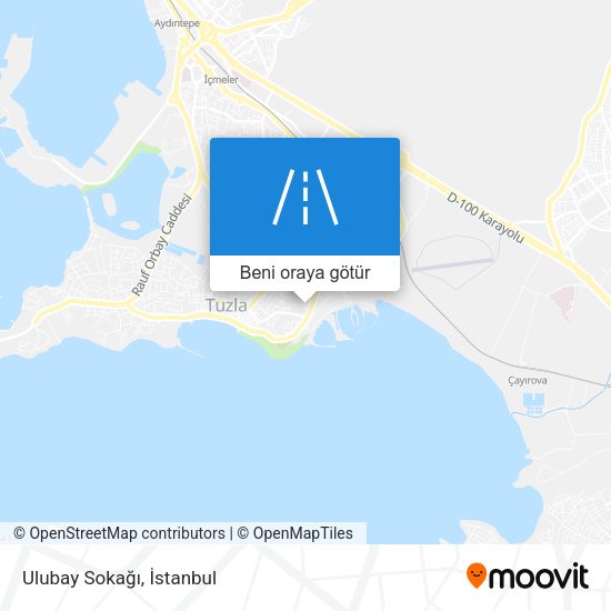 Ulubay Sokağı harita