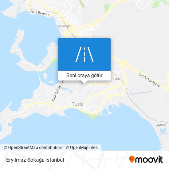 Eryılmaz Sokağı harita