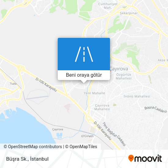 Büşra Sk. harita