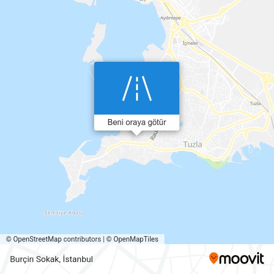 Burçin Sokak harita