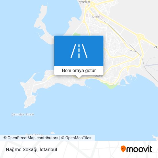 Nağme Sokağı harita