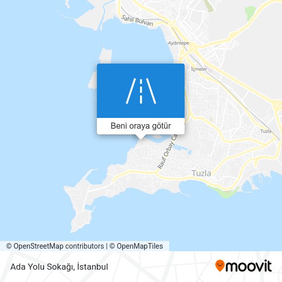 Ada Yolu Sokağı harita
