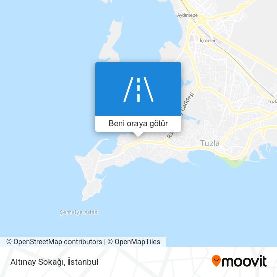 Altınay Sokağı harita