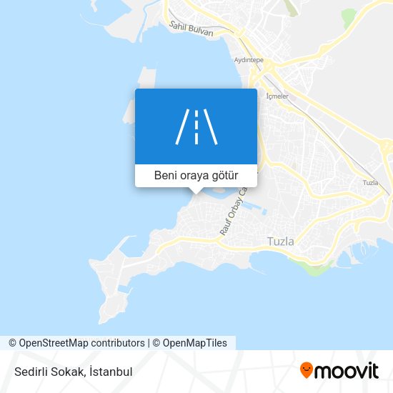 Sedirli Sokak harita