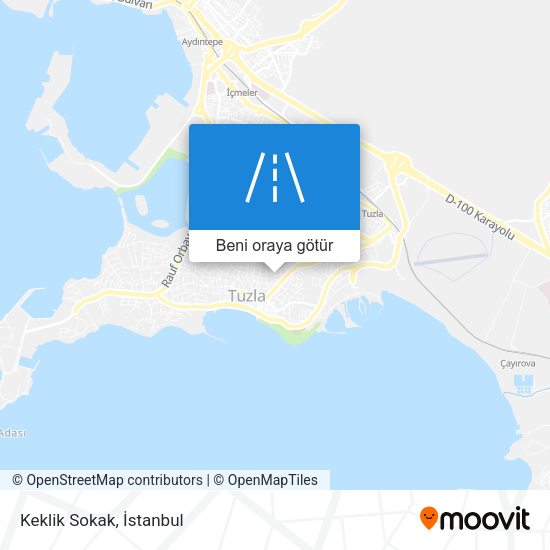 Keklik Sokak harita