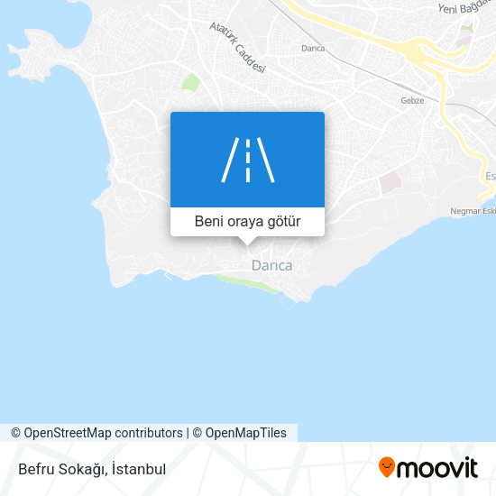 Befru Sokağı harita