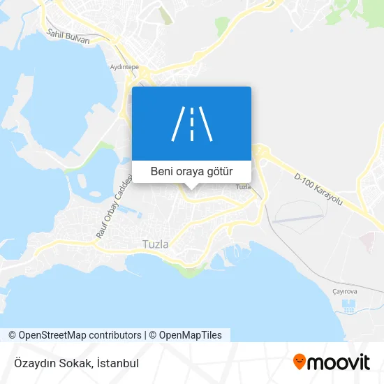 Özaydın Sokak harita