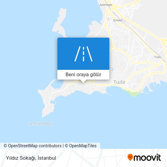 Yıldız Sokağı harita