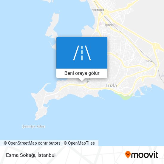 Esma Sokağı harita