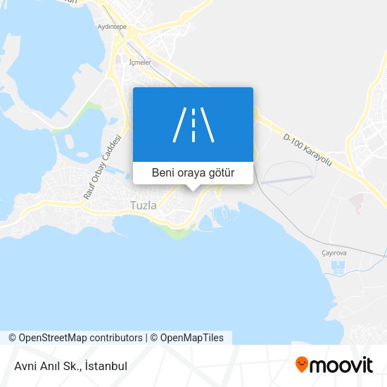 Avni Anıl Sk. harita