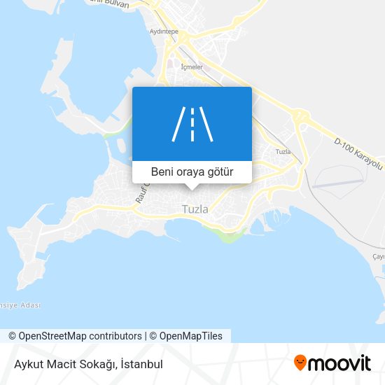 Aykut Macit Sokağı harita