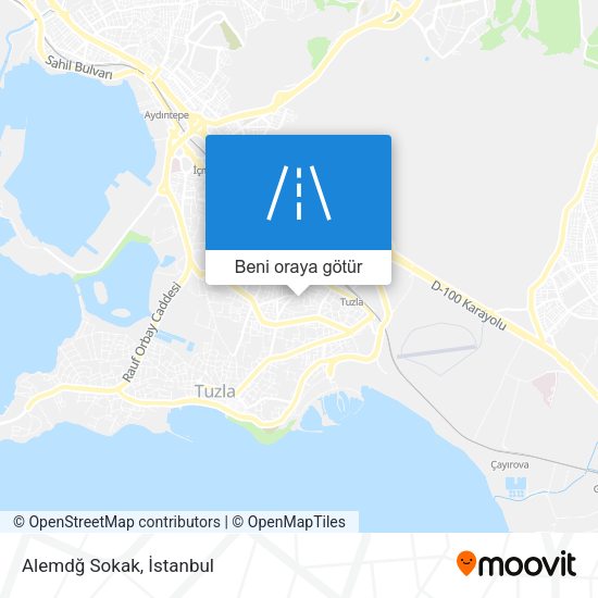 Alemdğ Sokak harita