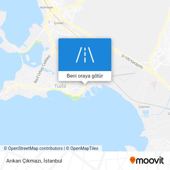 Arıkan Çıkmazı harita