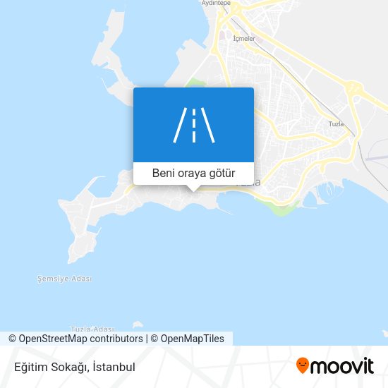 Eğitim Sokağı harita