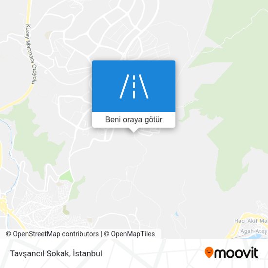 Tavşancıl Sokak harita