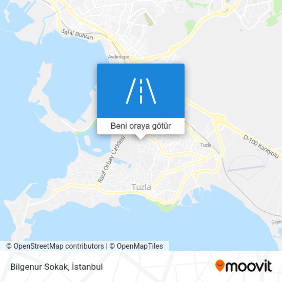 Bilgenur Sokak harita