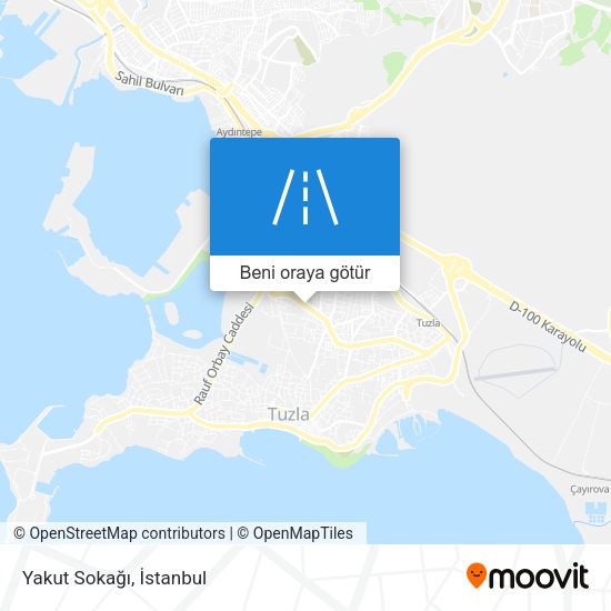 Yakut Sokağı harita