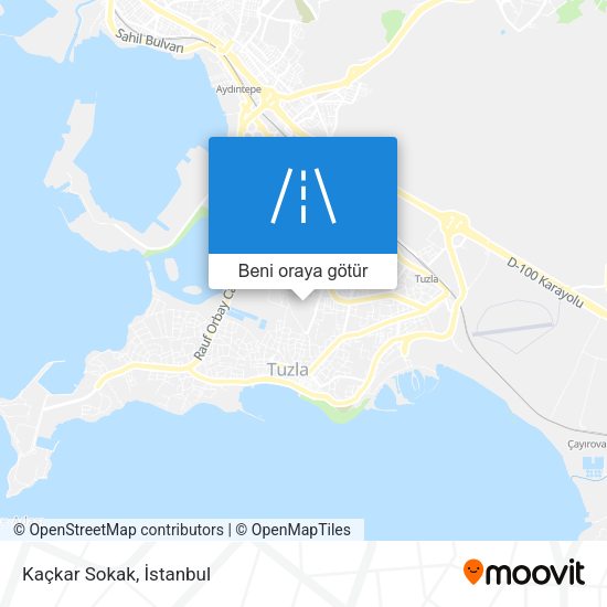 Kaçkar Sokak harita