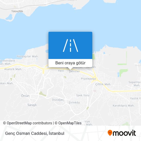 Genç Osman Caddesi harita