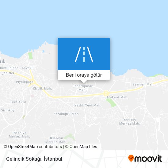 Gelincik Sokağı harita