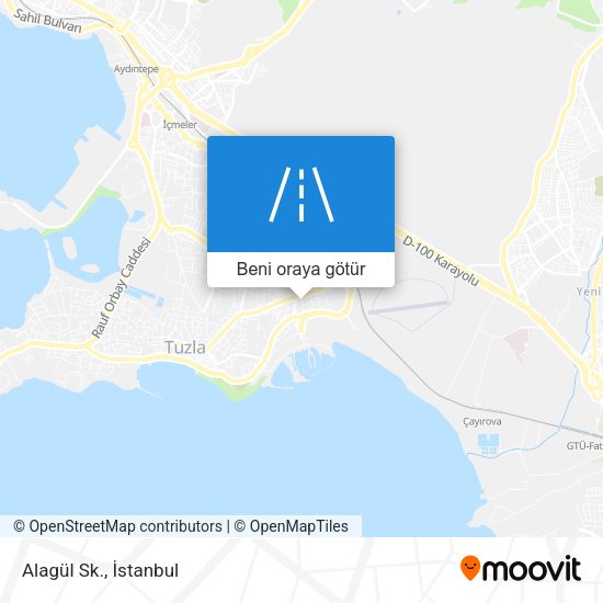 Alagül Sk. harita