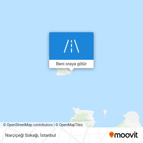 Narçiçeği Sokağı harita