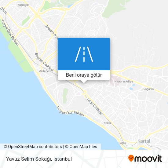 Yavuz Selim Sokağı harita