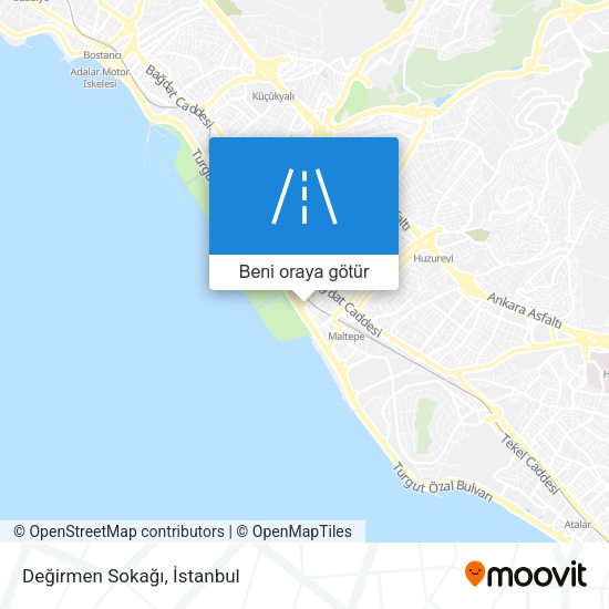 Değirmen Sokağı harita