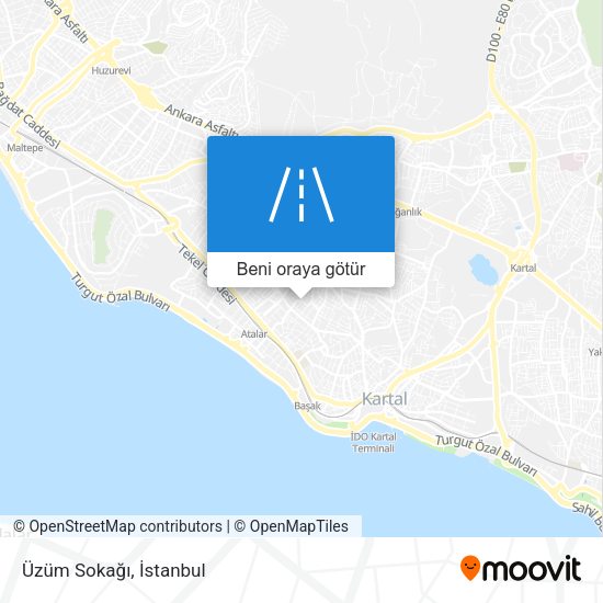 Üzüm Sokağı harita