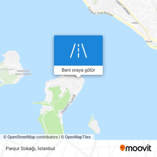 Panjur Sokağı harita