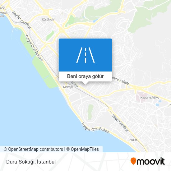 Duru Sokağı harita