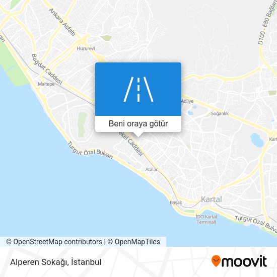 Alperen Sokağı harita