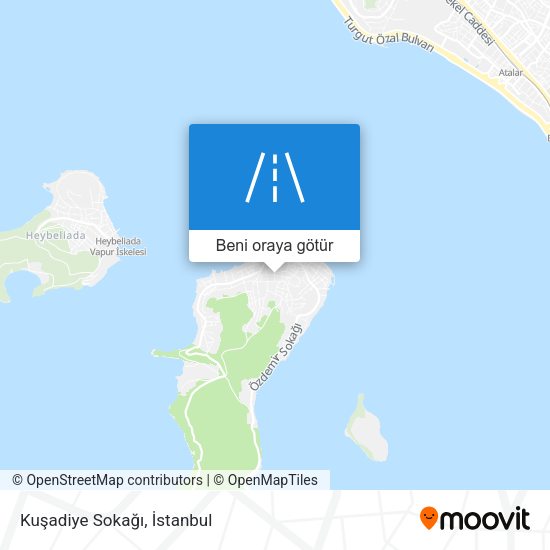 Kuşadiye Sokağı harita
