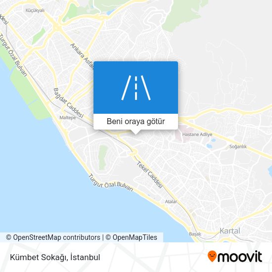 Kümbet Sokağı harita