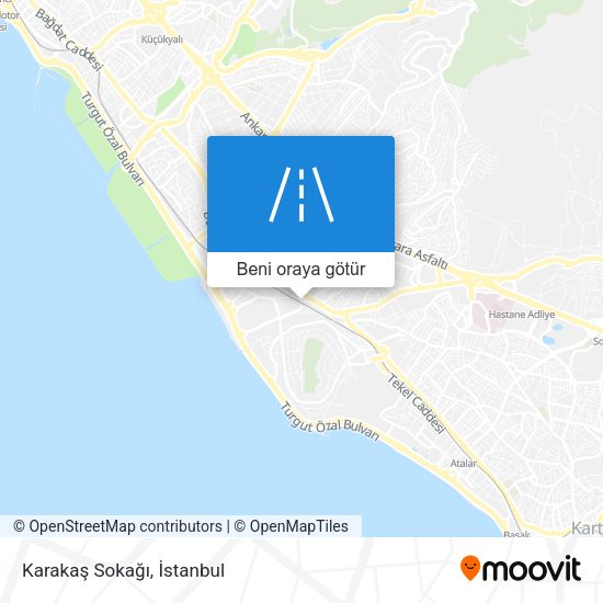 Karakaş Sokağı harita