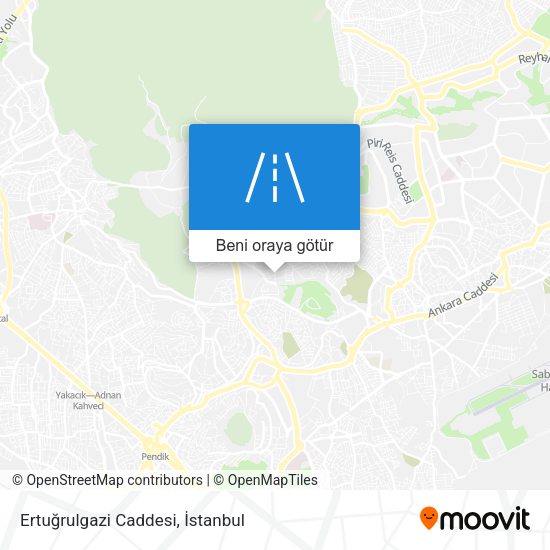 Ertuğrulgazi Caddesi harita