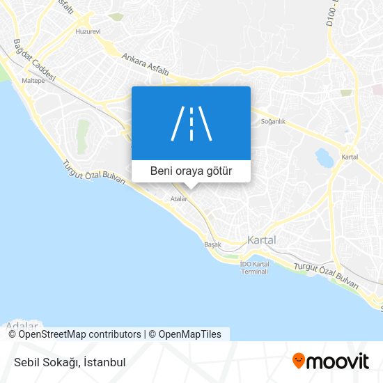 Sebil Sokağı harita