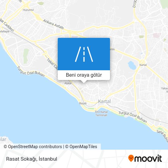 Rasat Sokağı harita