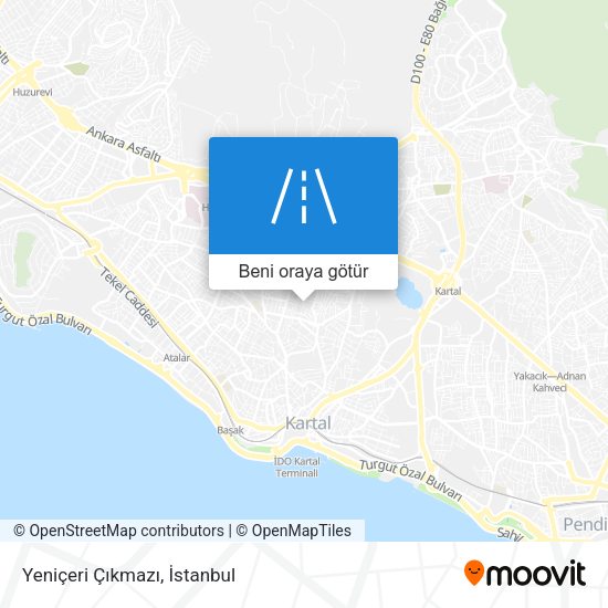 Yeniçeri Çıkmazı harita