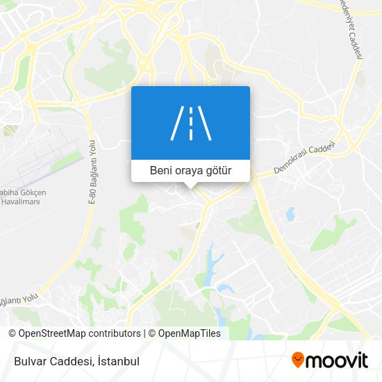 Bulvar Caddesi harita