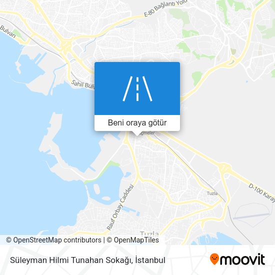 Süleyman Hilmi Tunahan Sokağı harita
