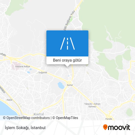 İşlem Sokağı harita