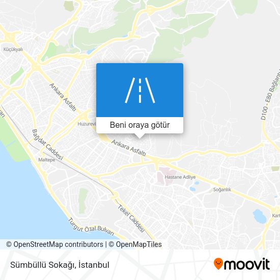 Sümbüllü Sokağı harita