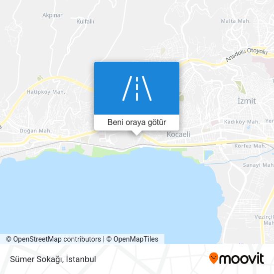 Sümer Sokağı harita