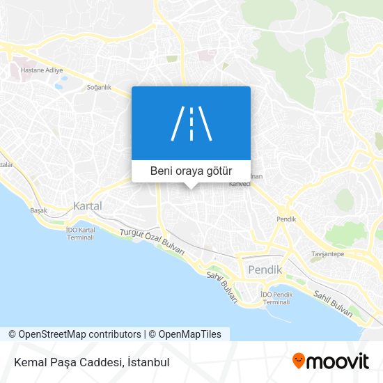 Kemal Paşa Caddesi harita