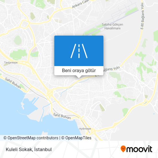 Kuleli Sokak harita