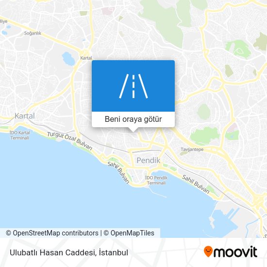 Ulubatlı Hasan Caddesi harita