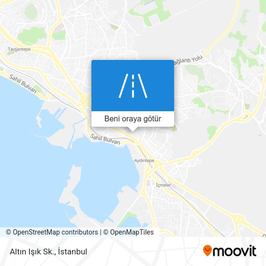 Altın Işık Sk. harita