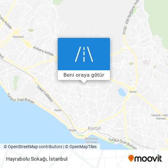 Hayrabolu Sokağı harita